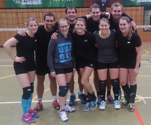 USC Gießen Mixed nach dem Spieltag in Lollar 2016